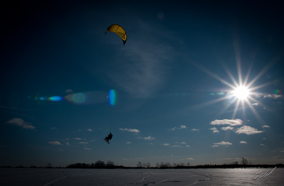 2013-02-18 Snow Kiteboarding in Gatineau-83